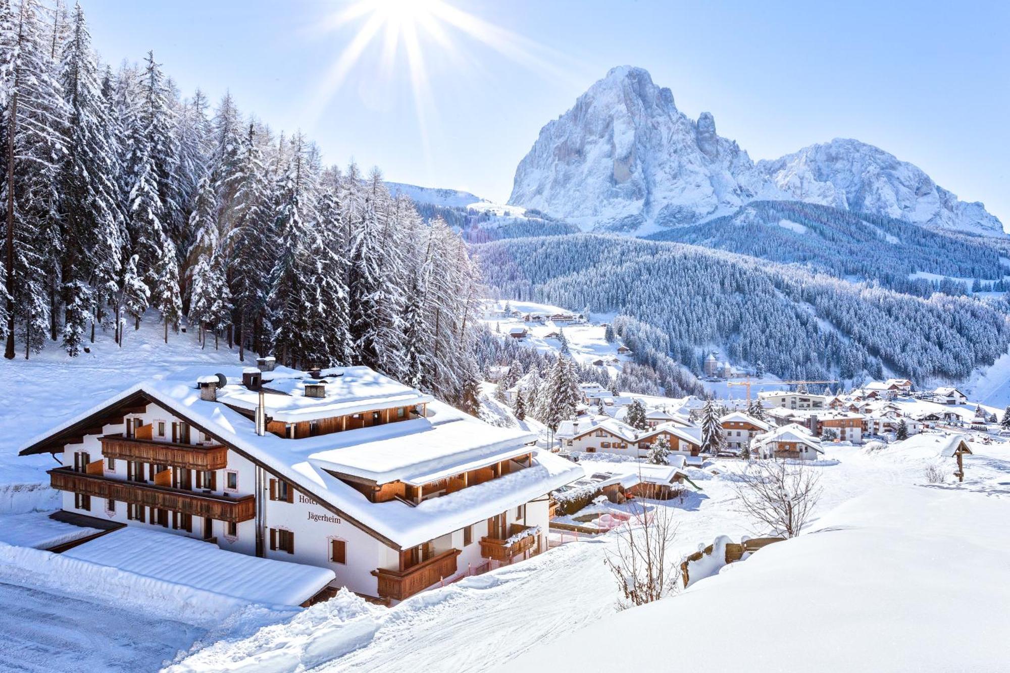 Hotel Jaegerheim 3S Selva di Val Gardena Exterior photo